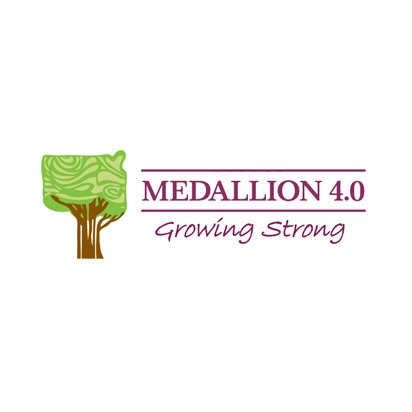 medallion fourt point zero logo